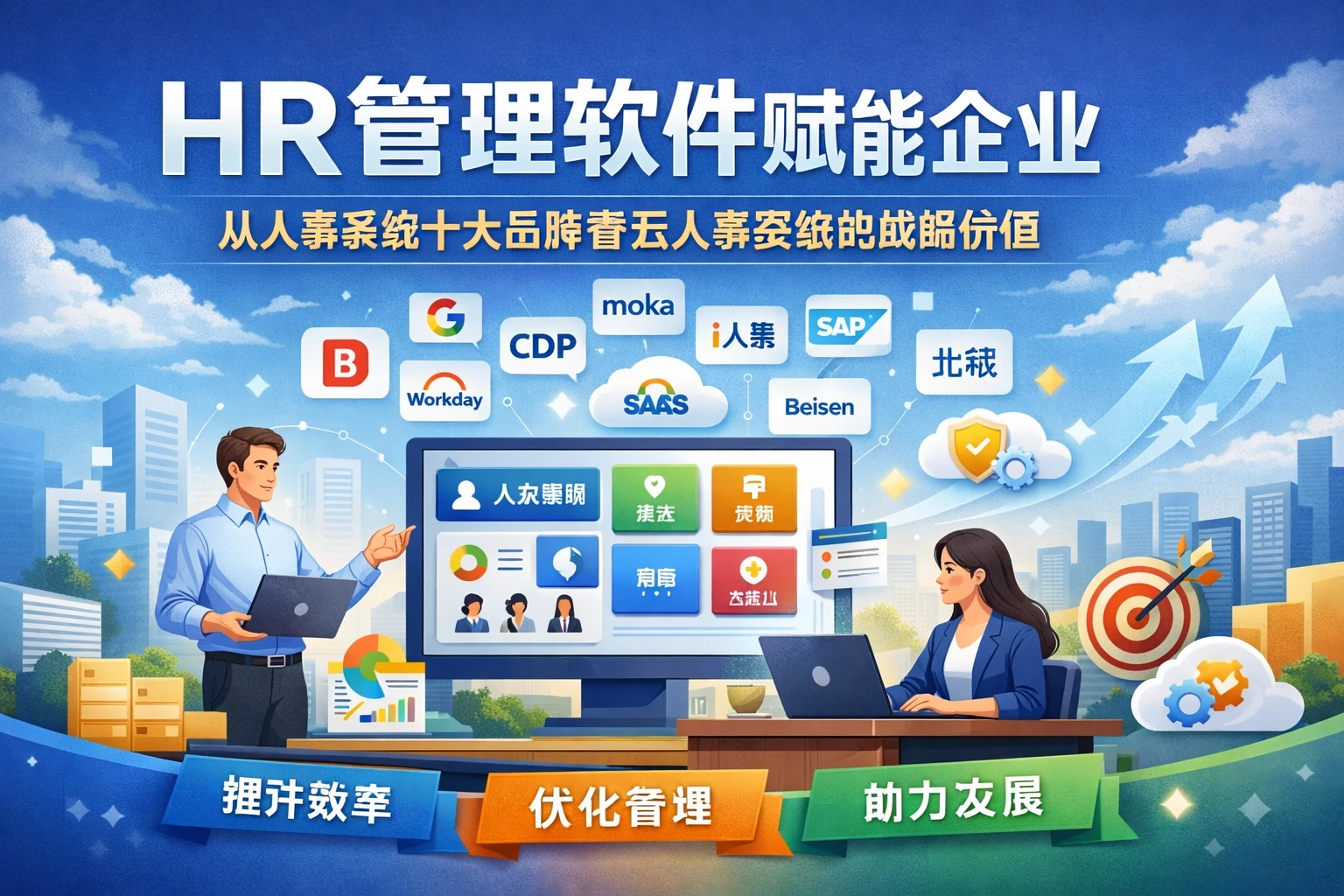 HR管理软件赋能企业：从人事系统十大品牌看云人事系统的战略价值