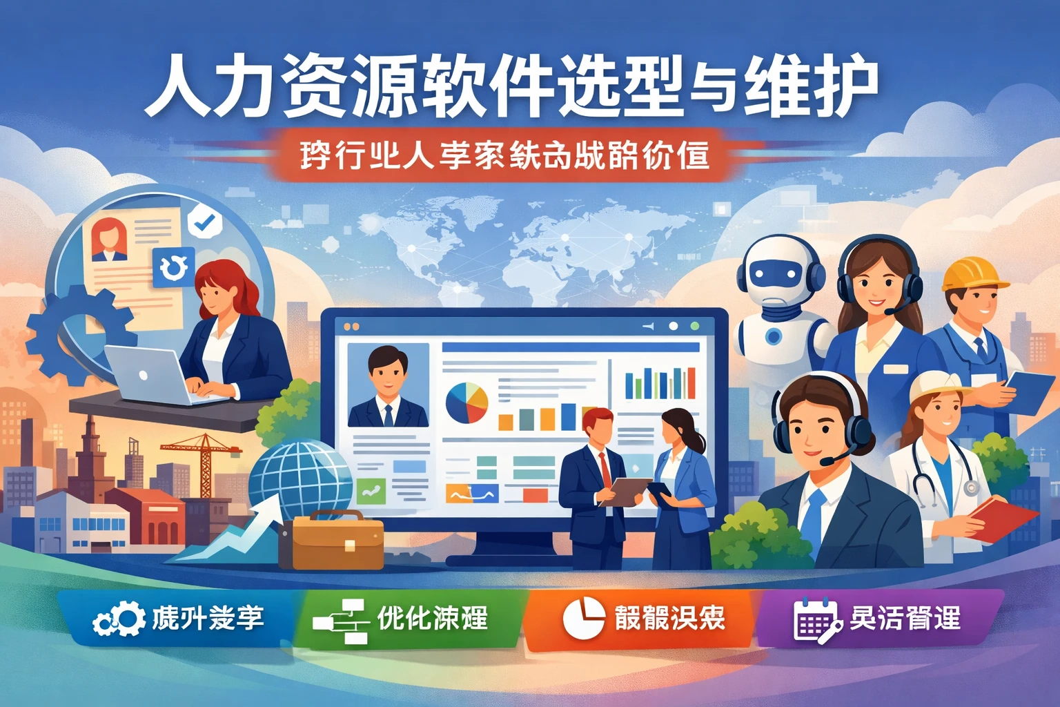 人力资源软件选型与维护：跨行业人事系统的战略价值