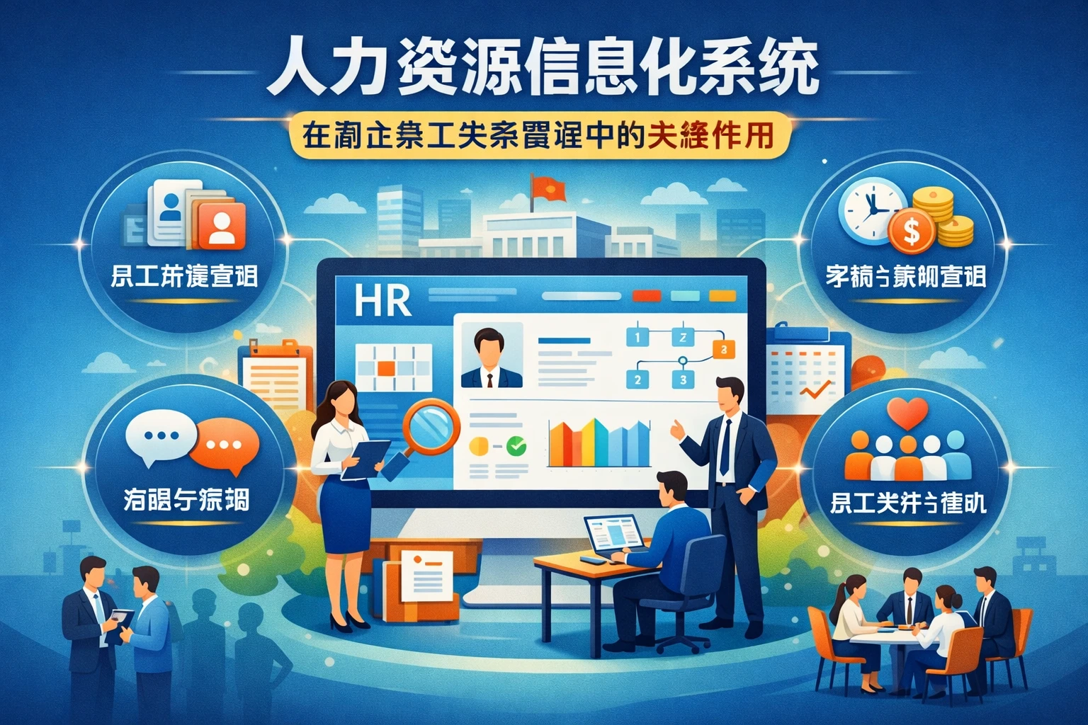 人力资源信息化系统在国企员工关系管理中的关键作用