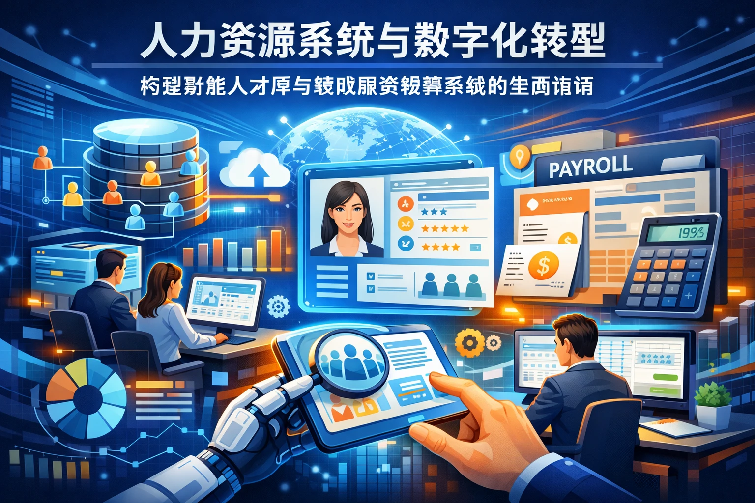 人力资源系统与数字化转型：构建智能人才库与集成薪资核算系统的全面指南