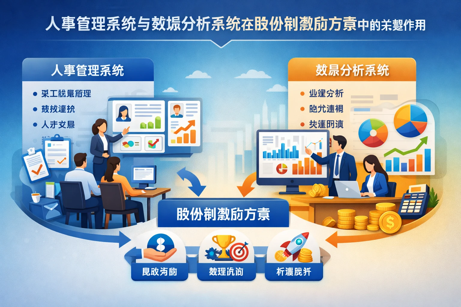 人事管理系统与数据分析系统在股份制激励方案中的关键作用