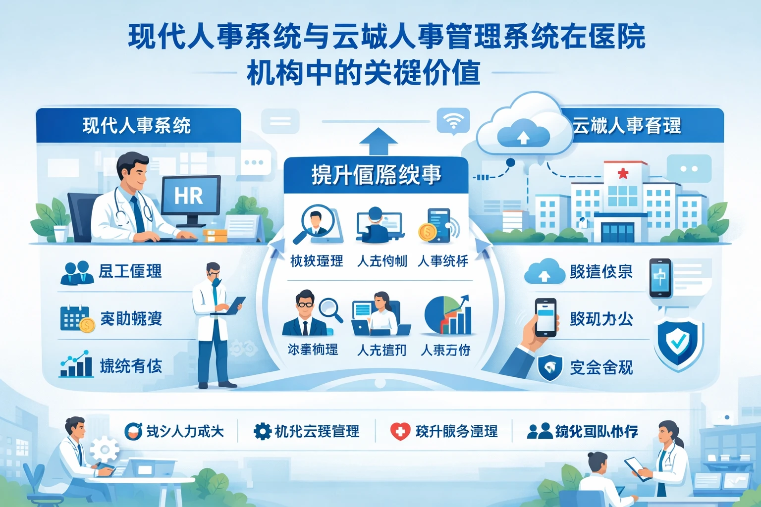 现代人事系统与云端人事管理系统在医院机构中的关键价值