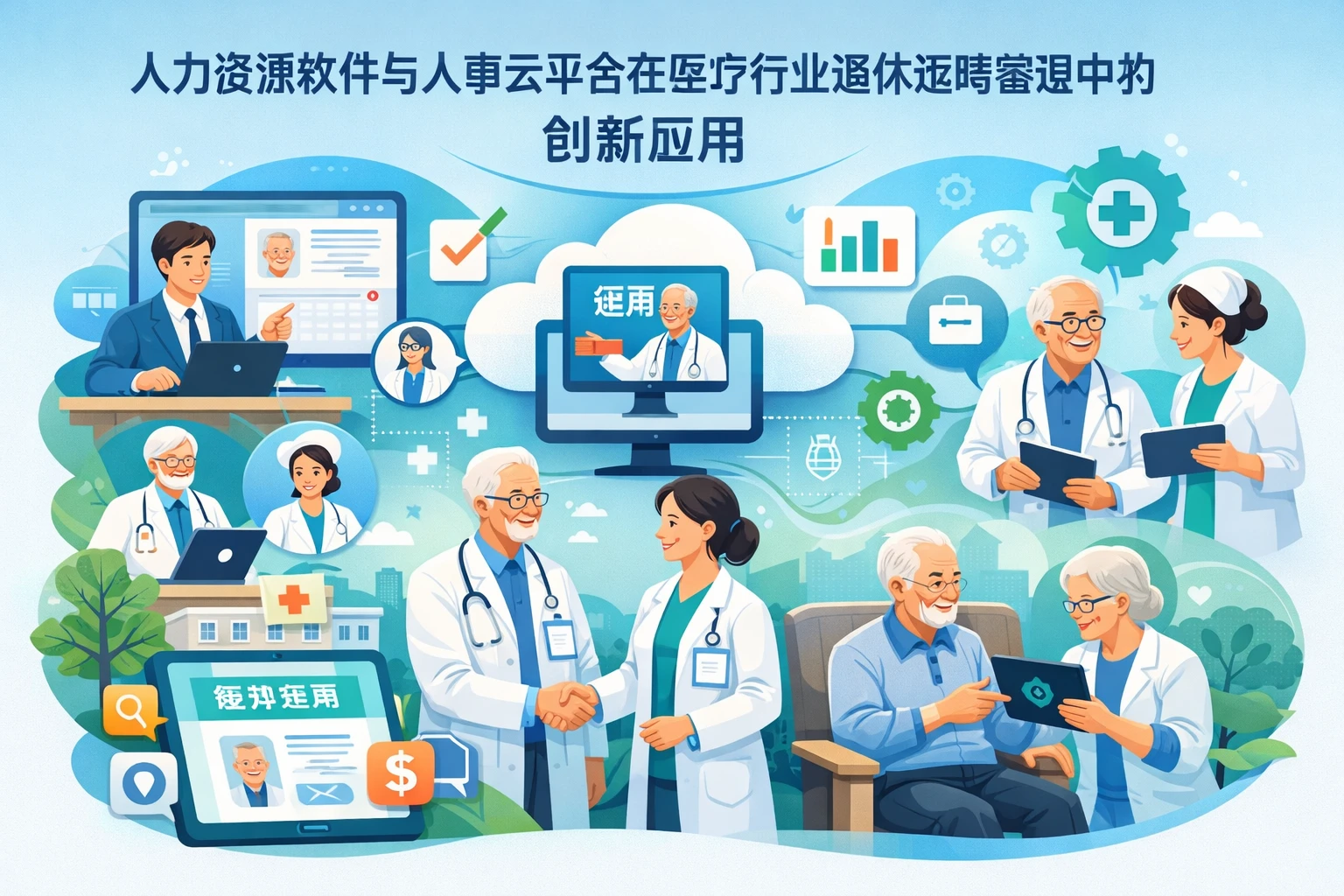 人力资源软件与人事云平台在医疗行业退休返聘管理中的创新应用