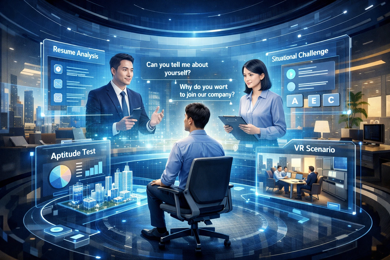 沉浸式面试体验设计