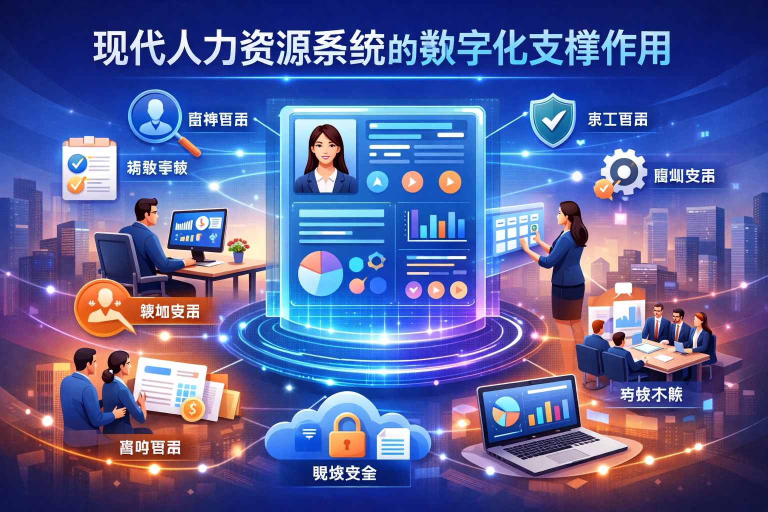 现代人力资源系统的数字化支撑作用