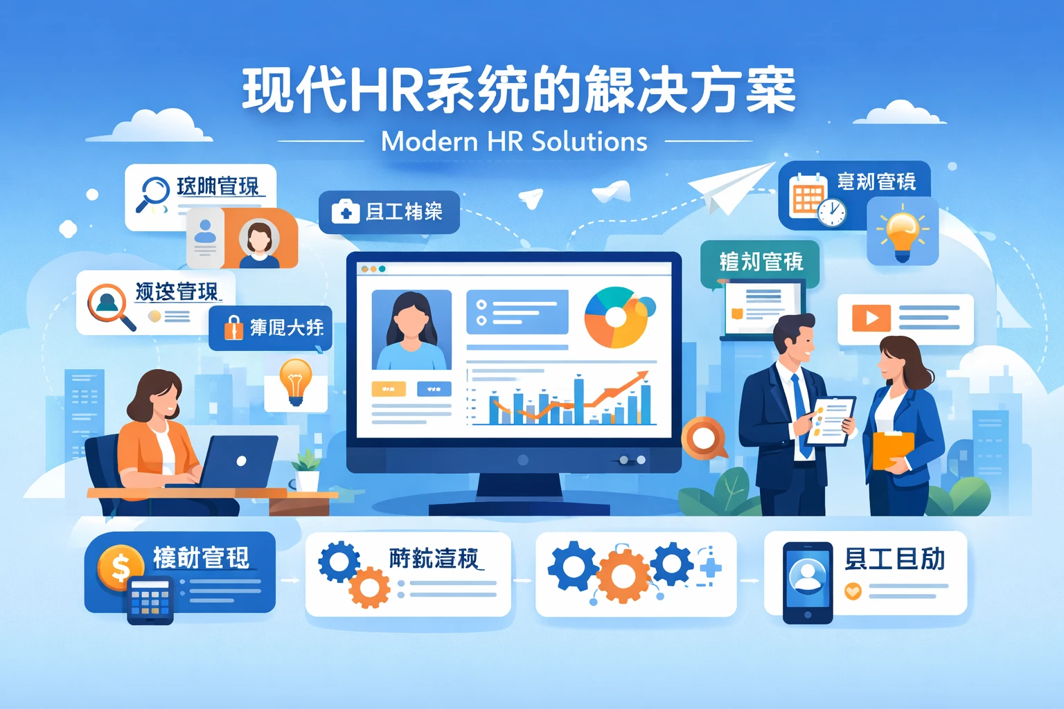 现代HR系统的解决方案