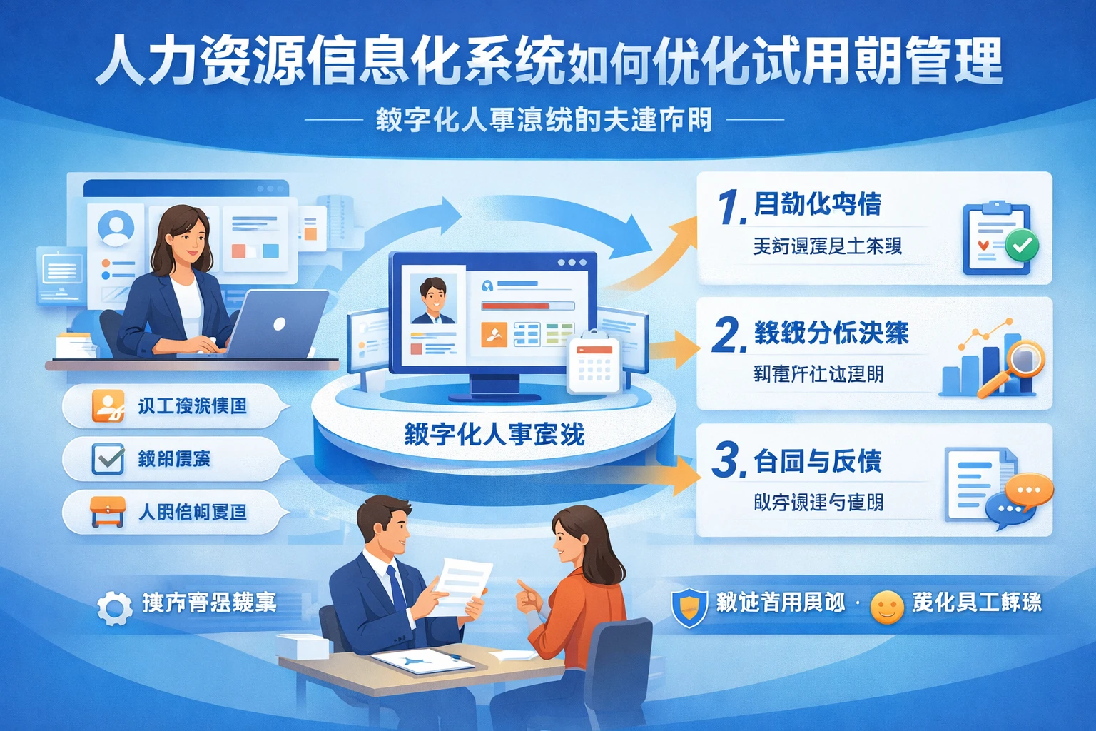 人力资源信息化系统如何优化试用期管理——数字化人事系统的关键作用