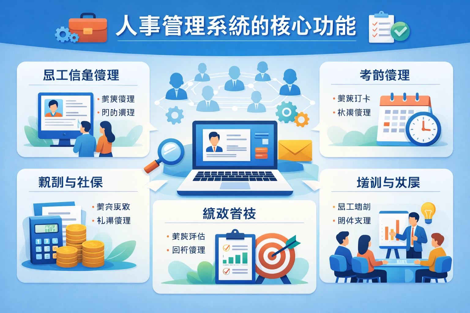 人事管理系统的核心功能