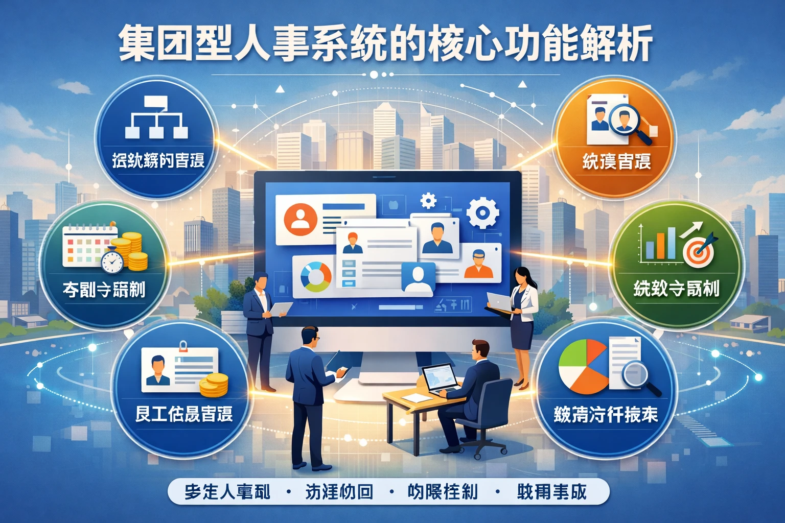 集团型人事系统的核心功能解析