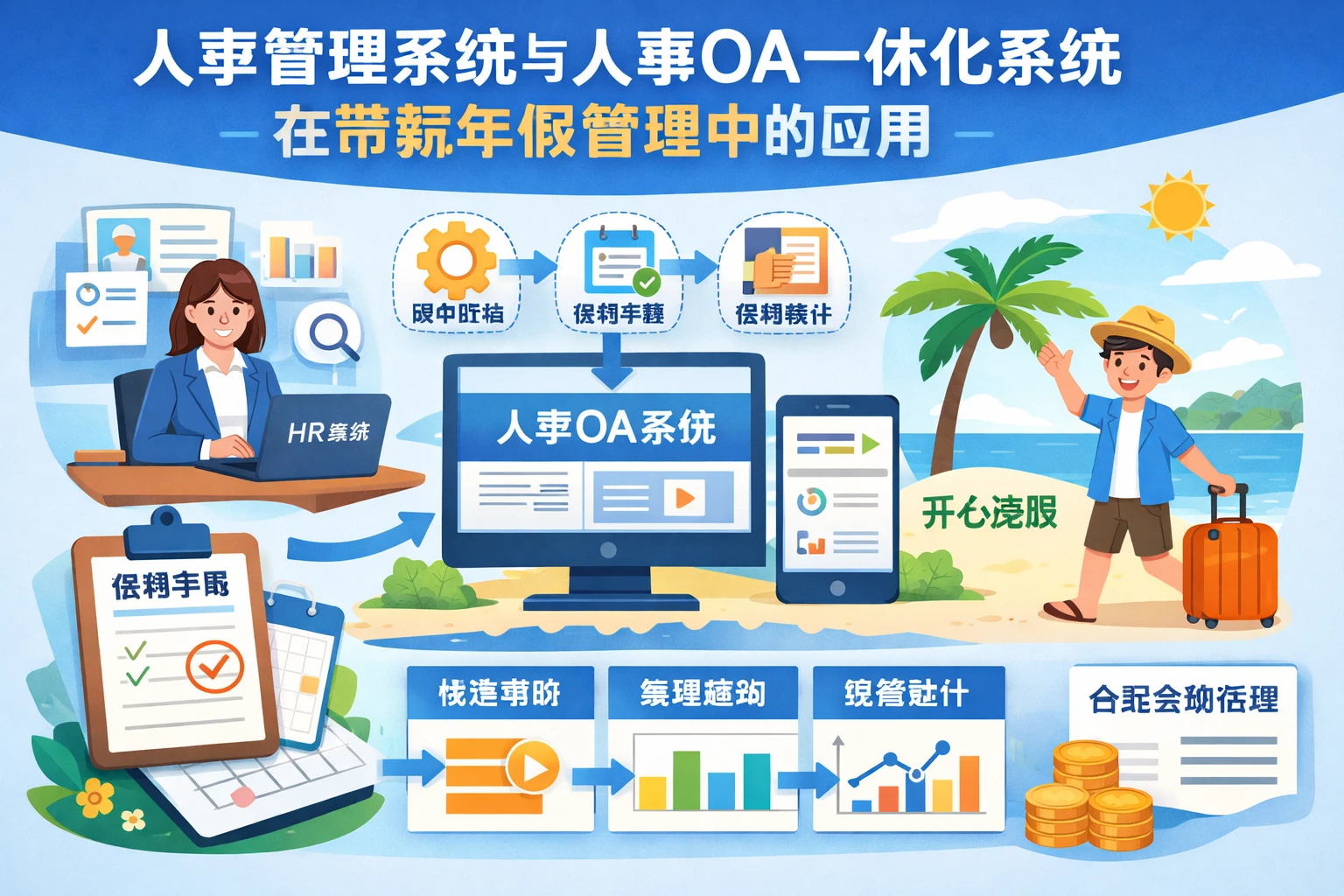 人事管理系统与人事OA一体化系统在带薪年假管理中的应用