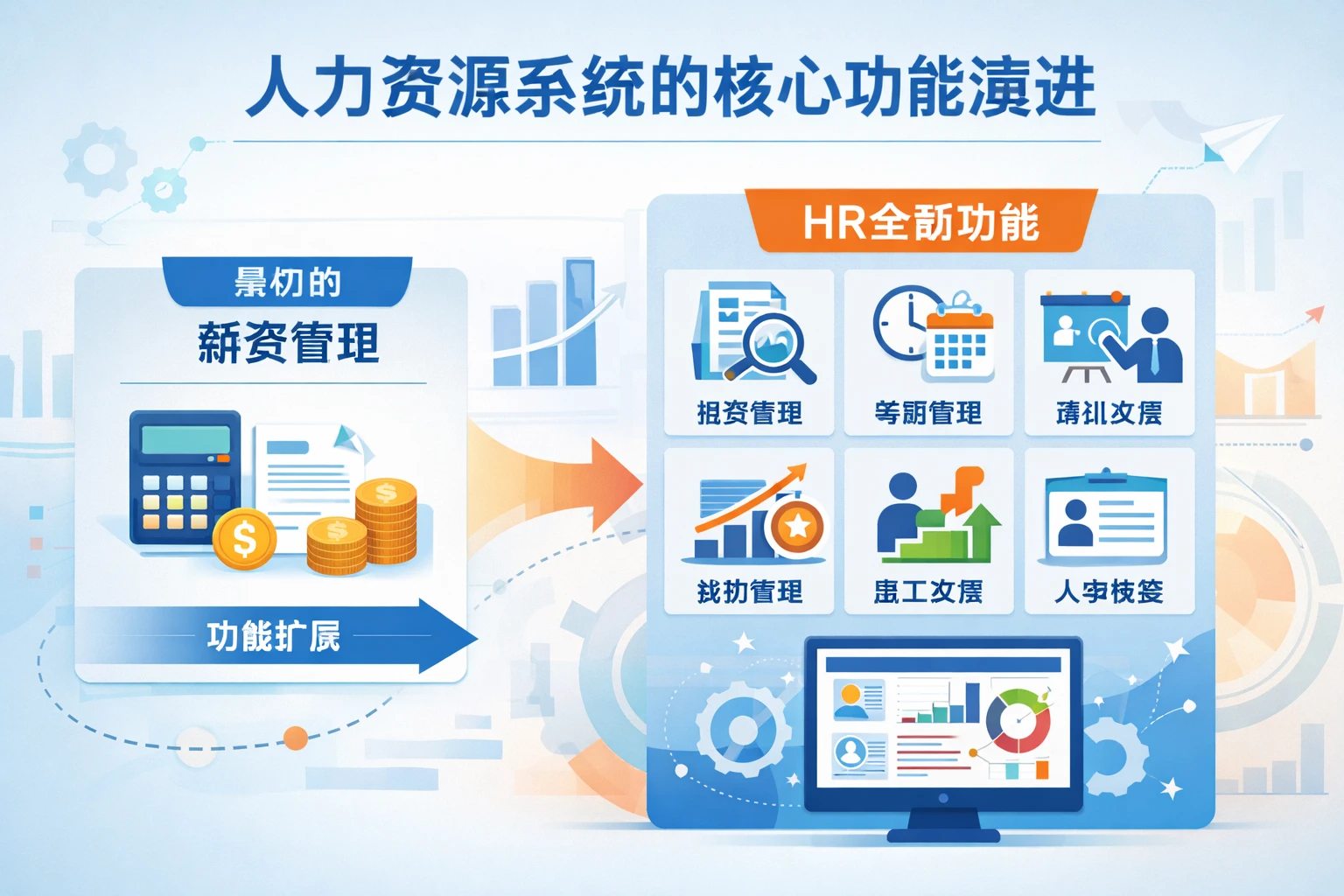 人力资源系统的核心功能演进