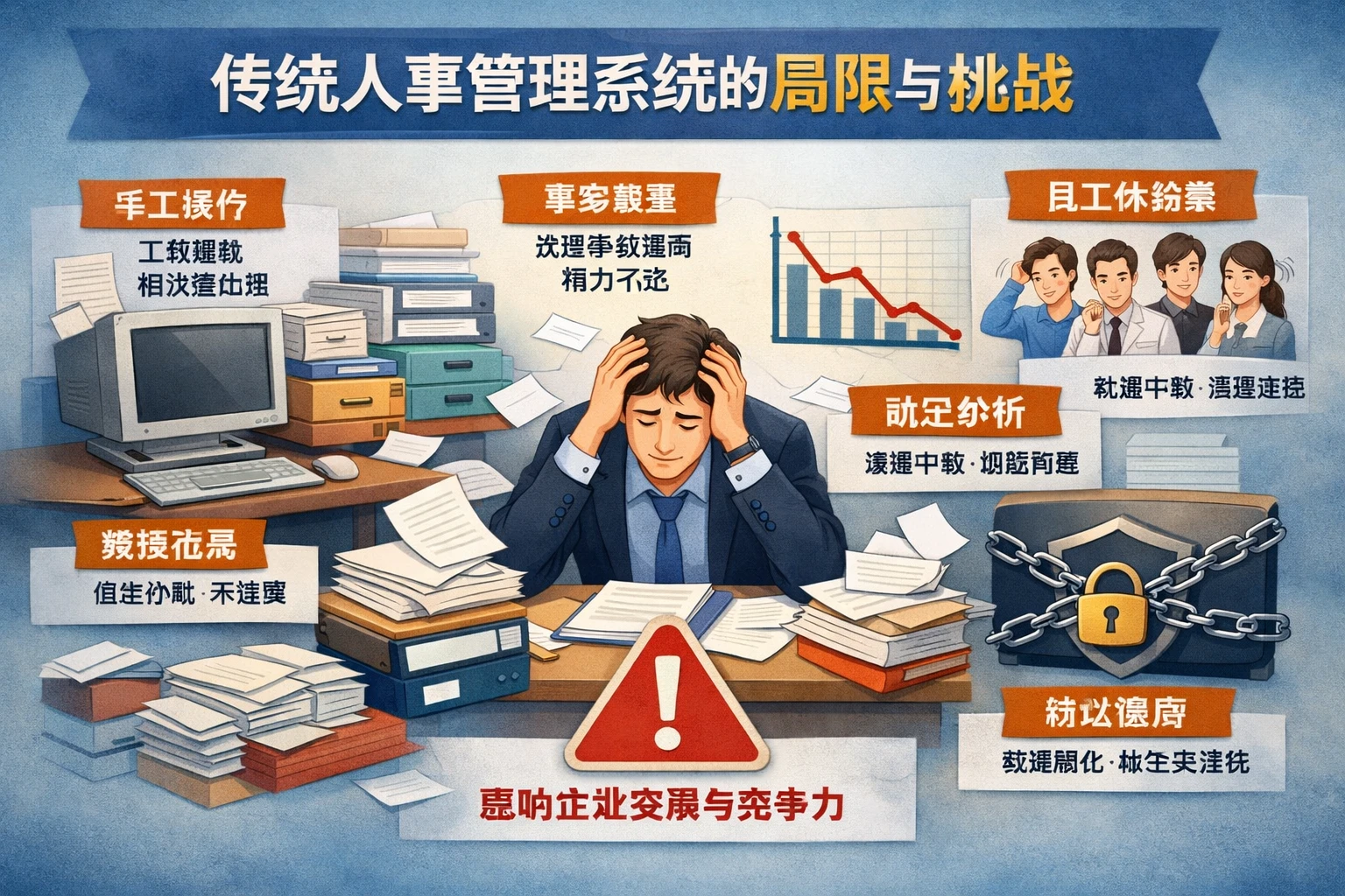 传统人事管理系统的局限与挑战