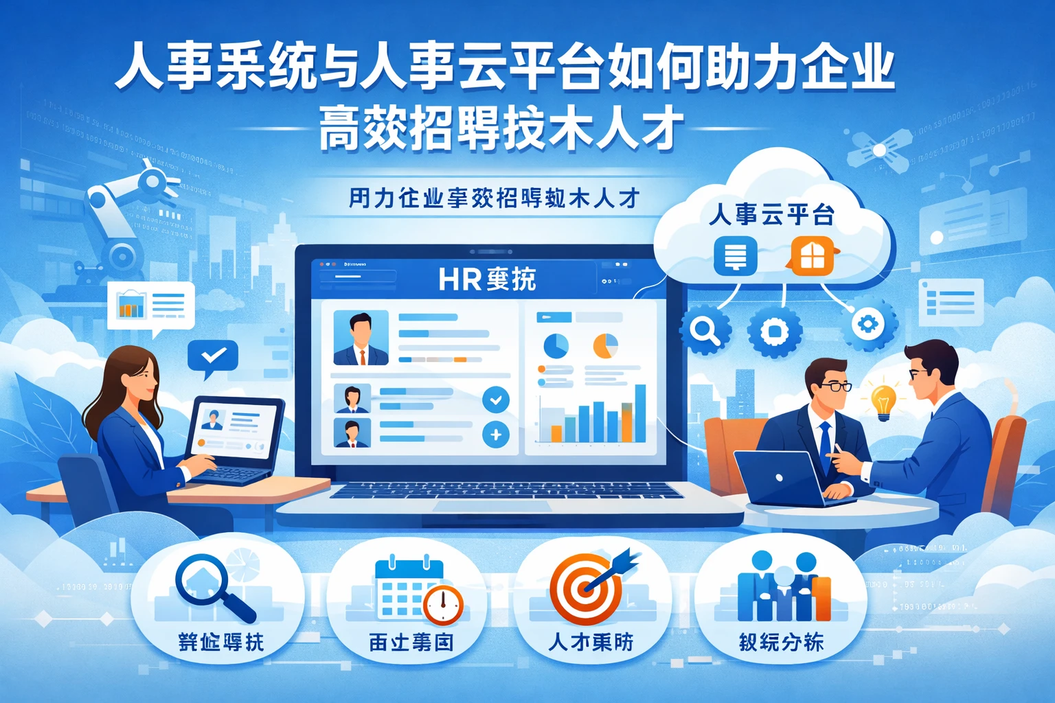 人事系统与人事云平台如何助力企业高效招聘技术人才