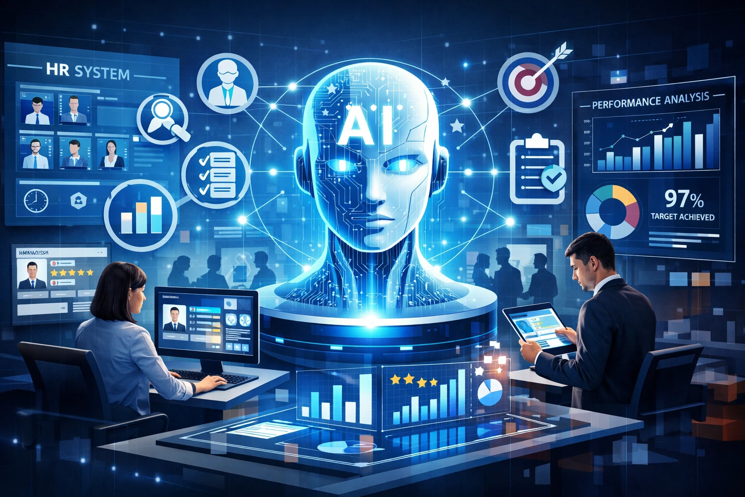 现代企业人力资源管理系统：AI与绩效考核的整合应用