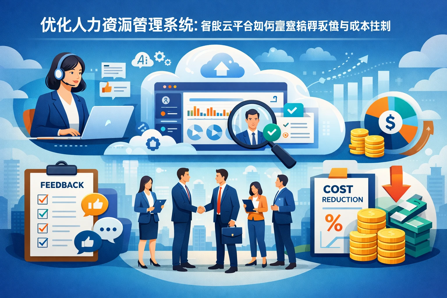 优化人力资源管理系统：智能云平台如何重塑招聘反馈与成本控制