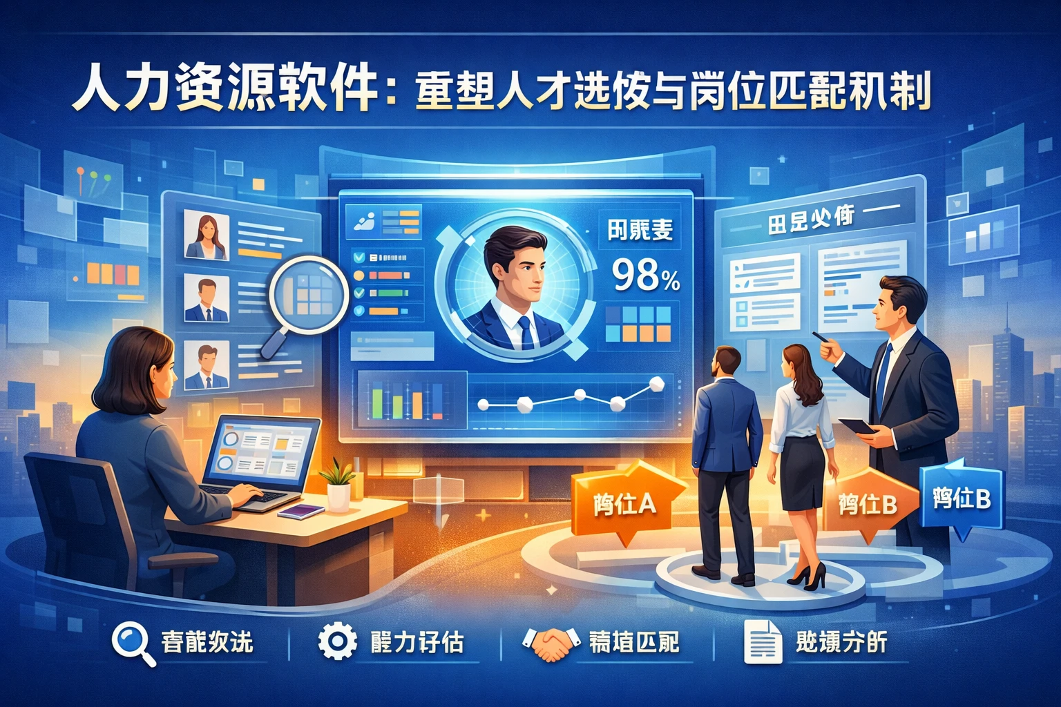 人力资源软件：重塑人才选拔与岗位匹配机制