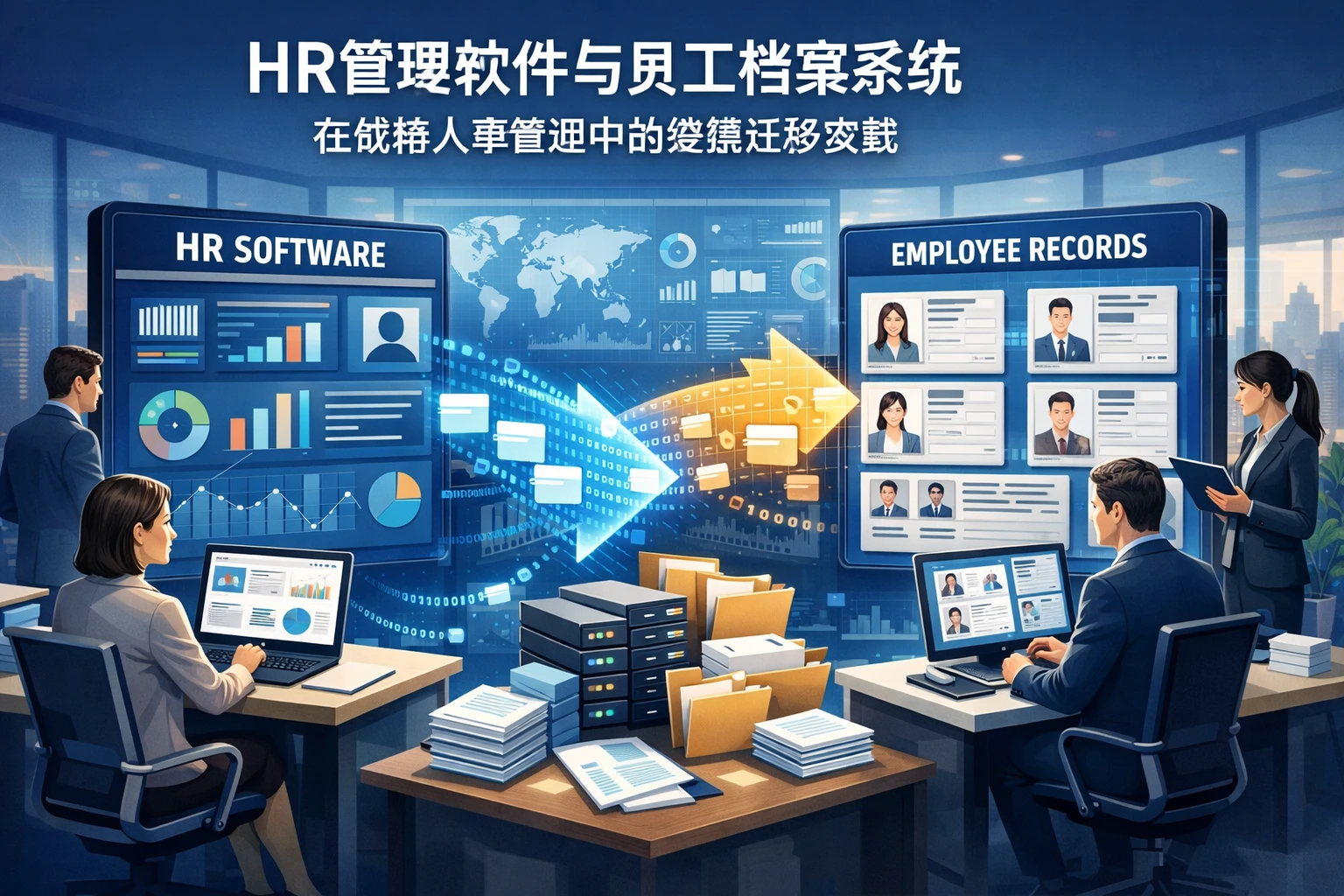 HR管理软件与员工档案系统在战略人事管理中的数据迁移实践