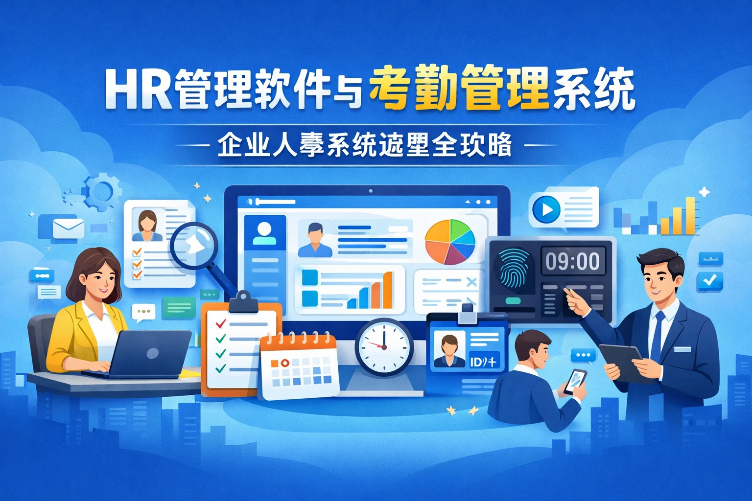 HR管理软件与考勤管理系统：企业人事系统选型全攻略