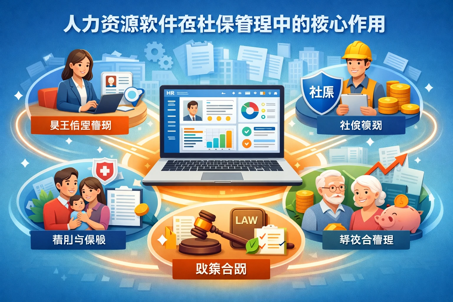 人力资源软件在社保管理中的核心作用