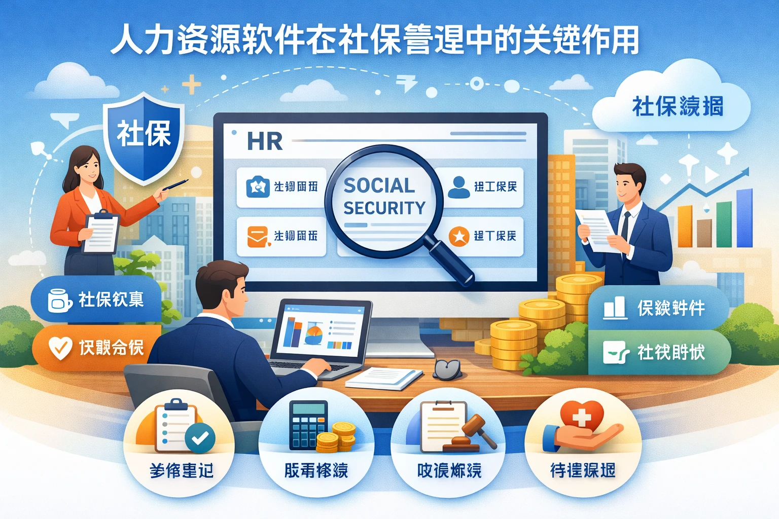 人力资源软件在社保管理中的关键作用