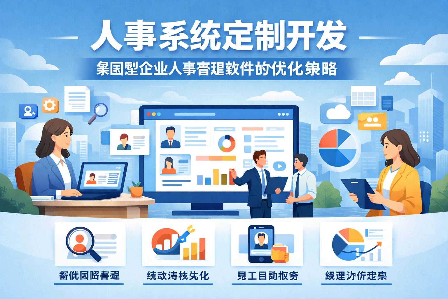 人事系统定制开发：集团型企业人事管理软件的优化策略