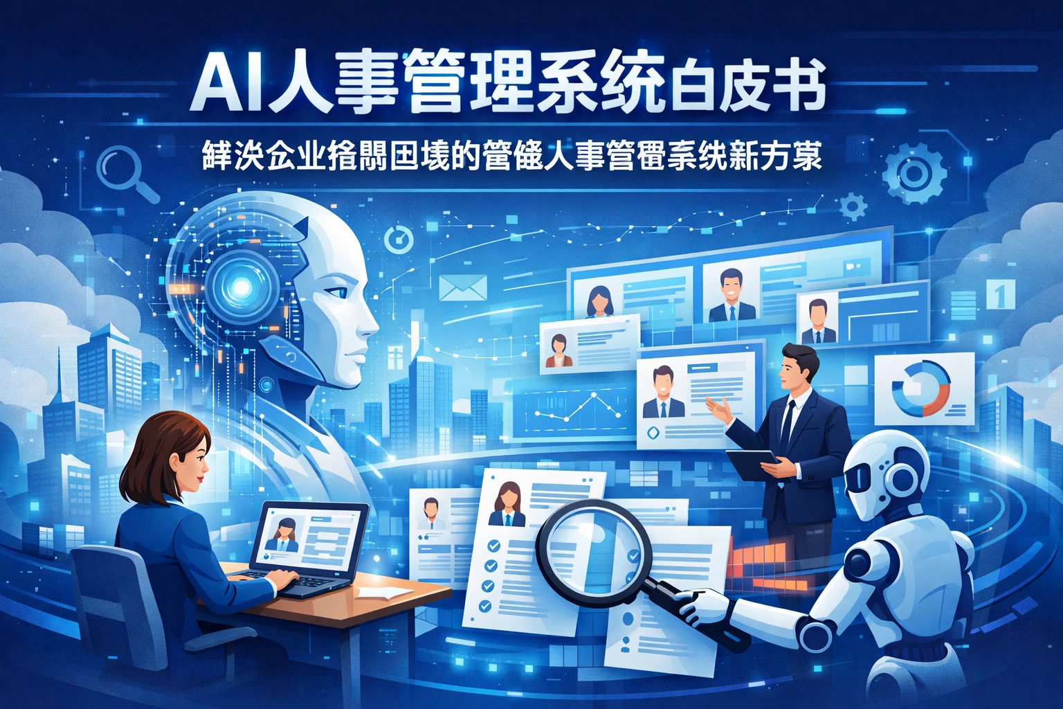 AI人事管理系统白皮书：解决企业招聘困境的智能人事管理系统新方案
