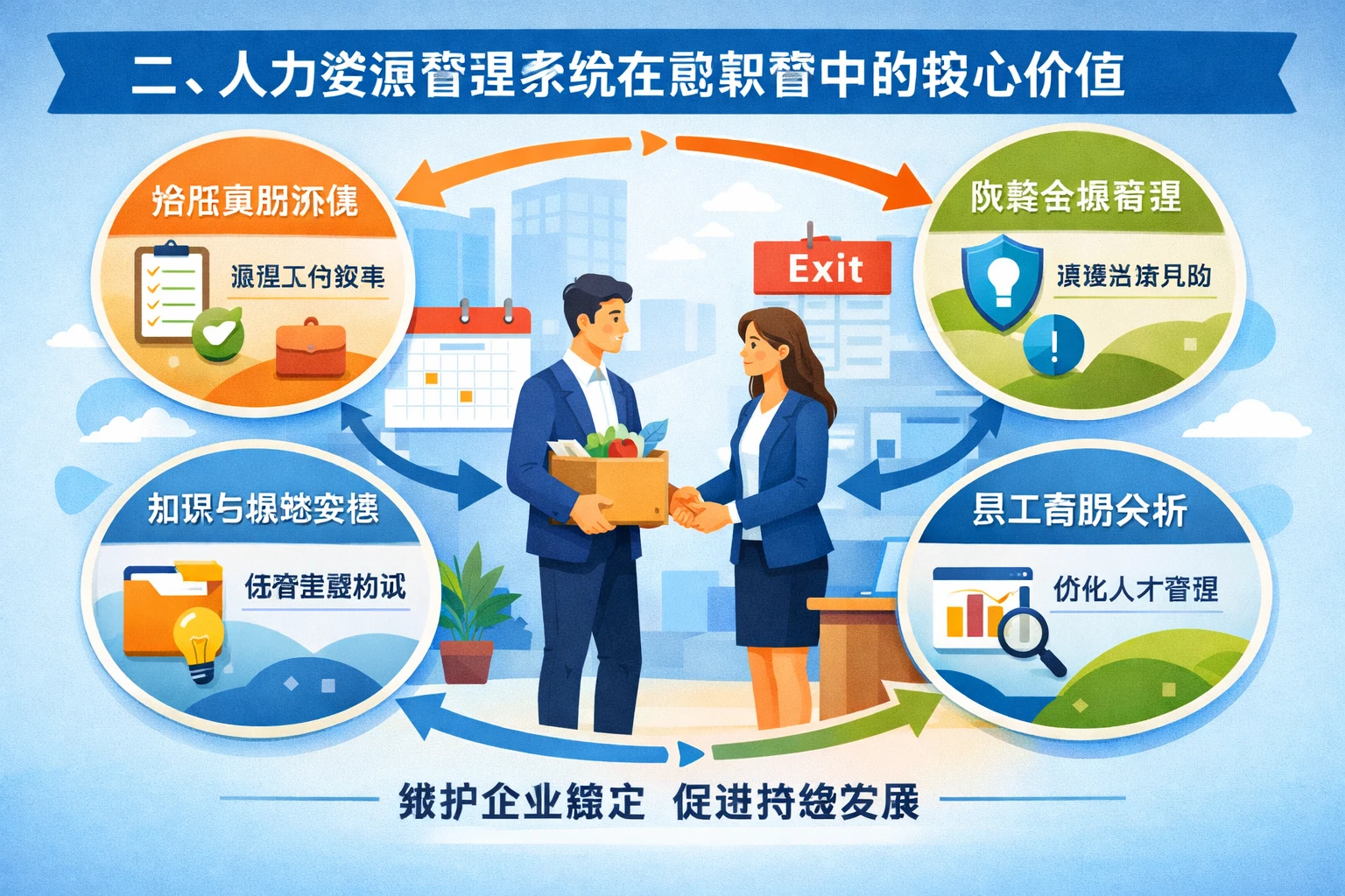 二、人力资源管理系统在离职管理中的核心价值
