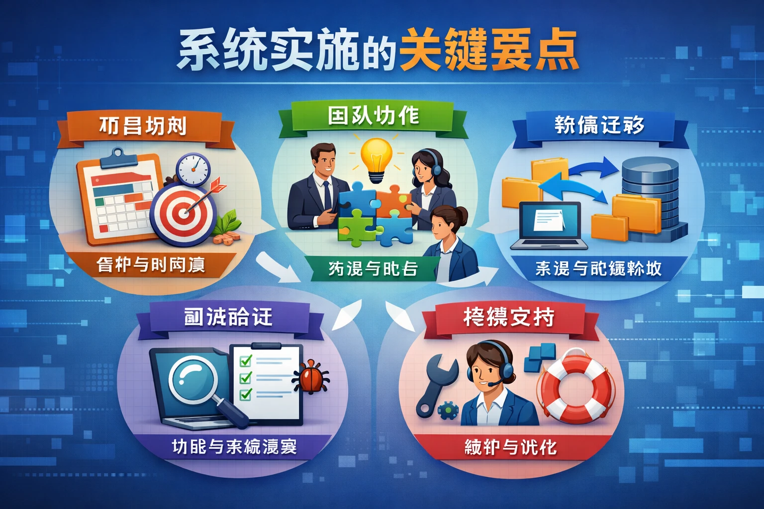 系统实施的关键要点