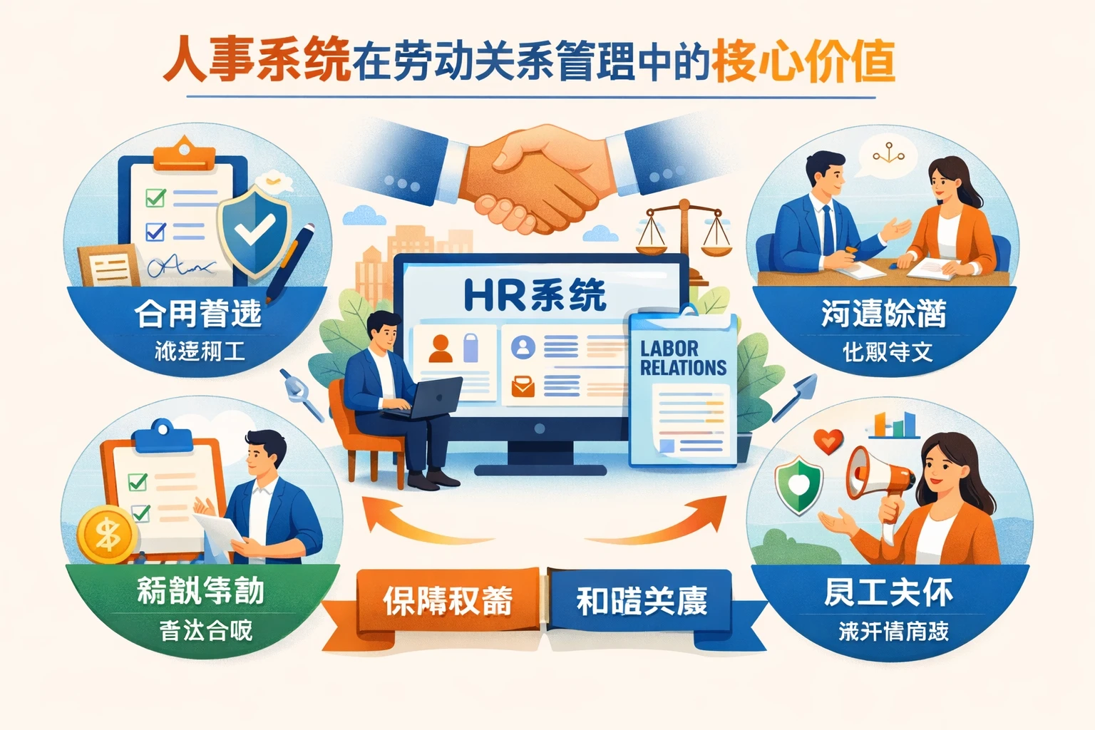 人事系统在劳动关系管理中的核心价值