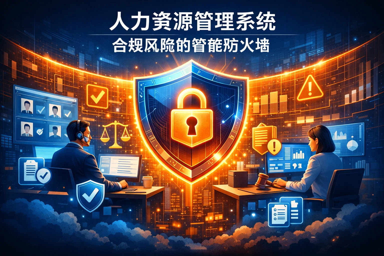 人力资源管理系统：合规风险的智能防火墙