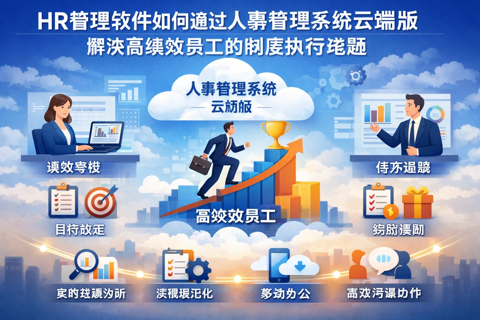 HR管理软件如何通过人事管理系统云端版解决高绩效员工的制度执行难题