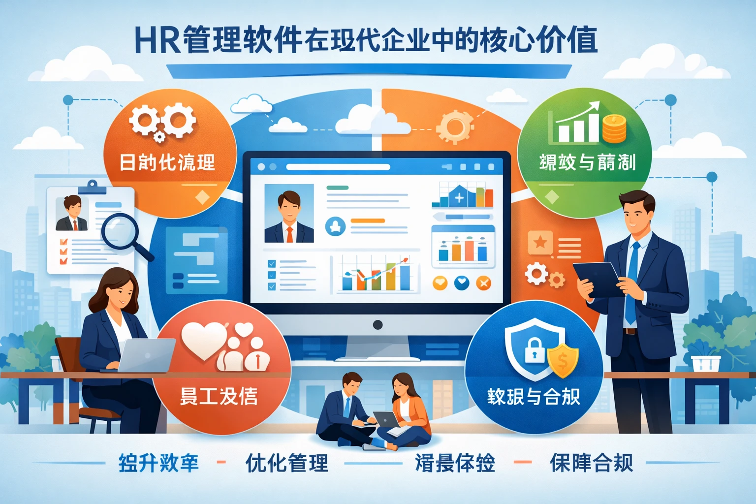 HR管理软件在现代企业中的核心价值