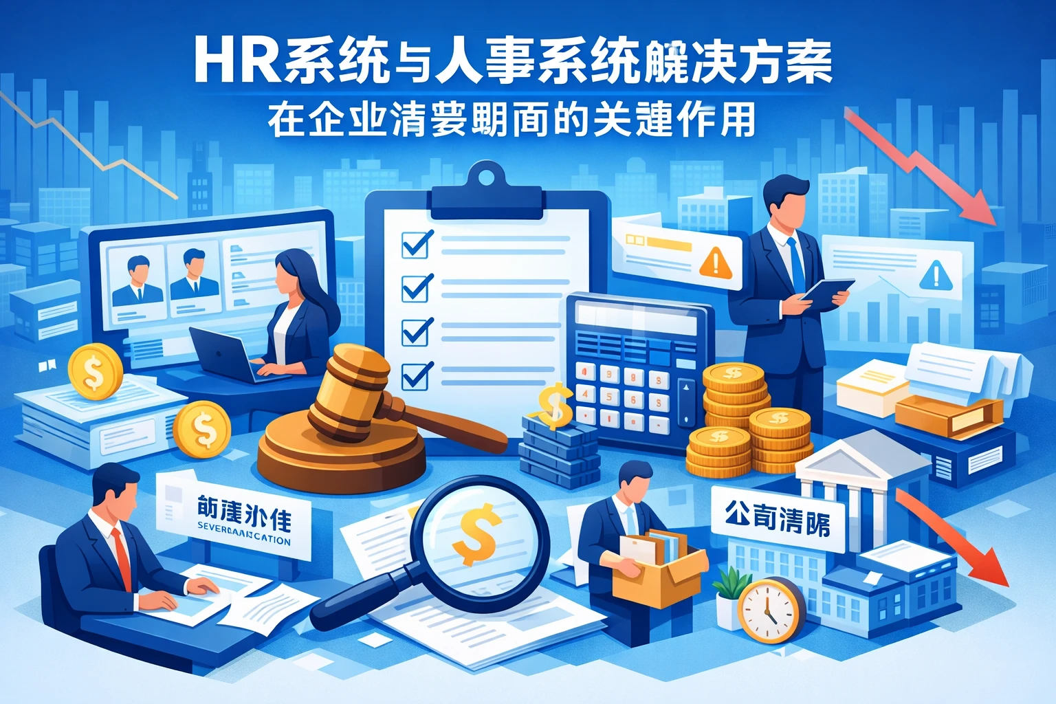 HR系统与人事系统解决方案在企业清算期间的关键作用