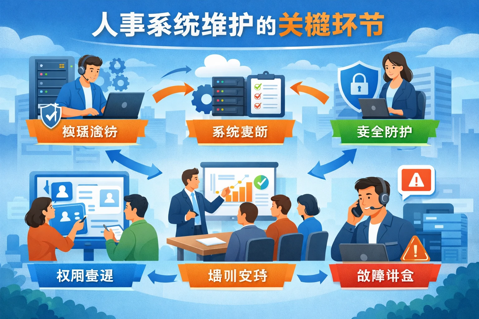人事系统维护的关键环节