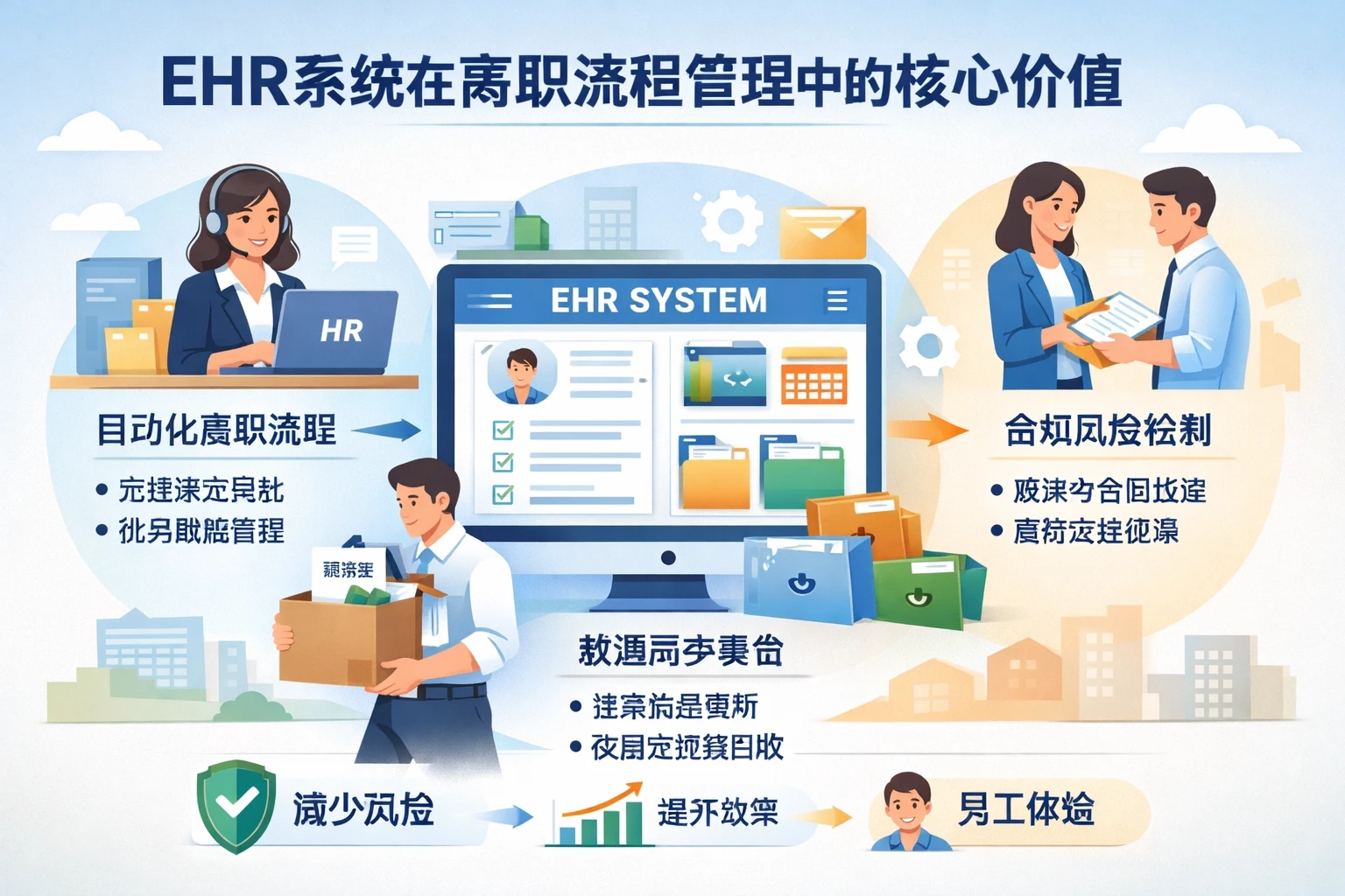 EHR系统在离职流程管理中的核心价值