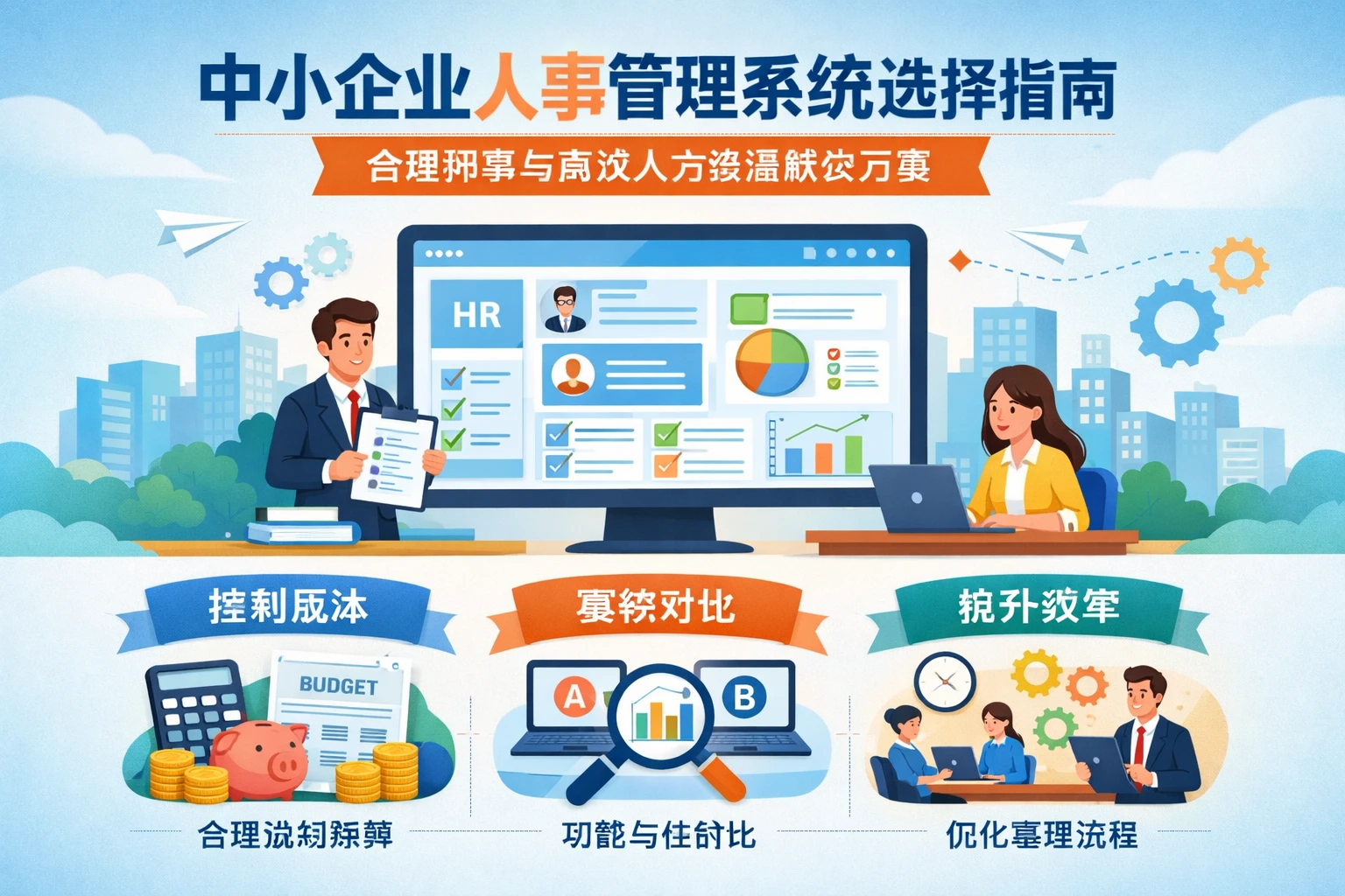中小企业人事管理系统选择指南：合理预算与高效人力资源解决方案