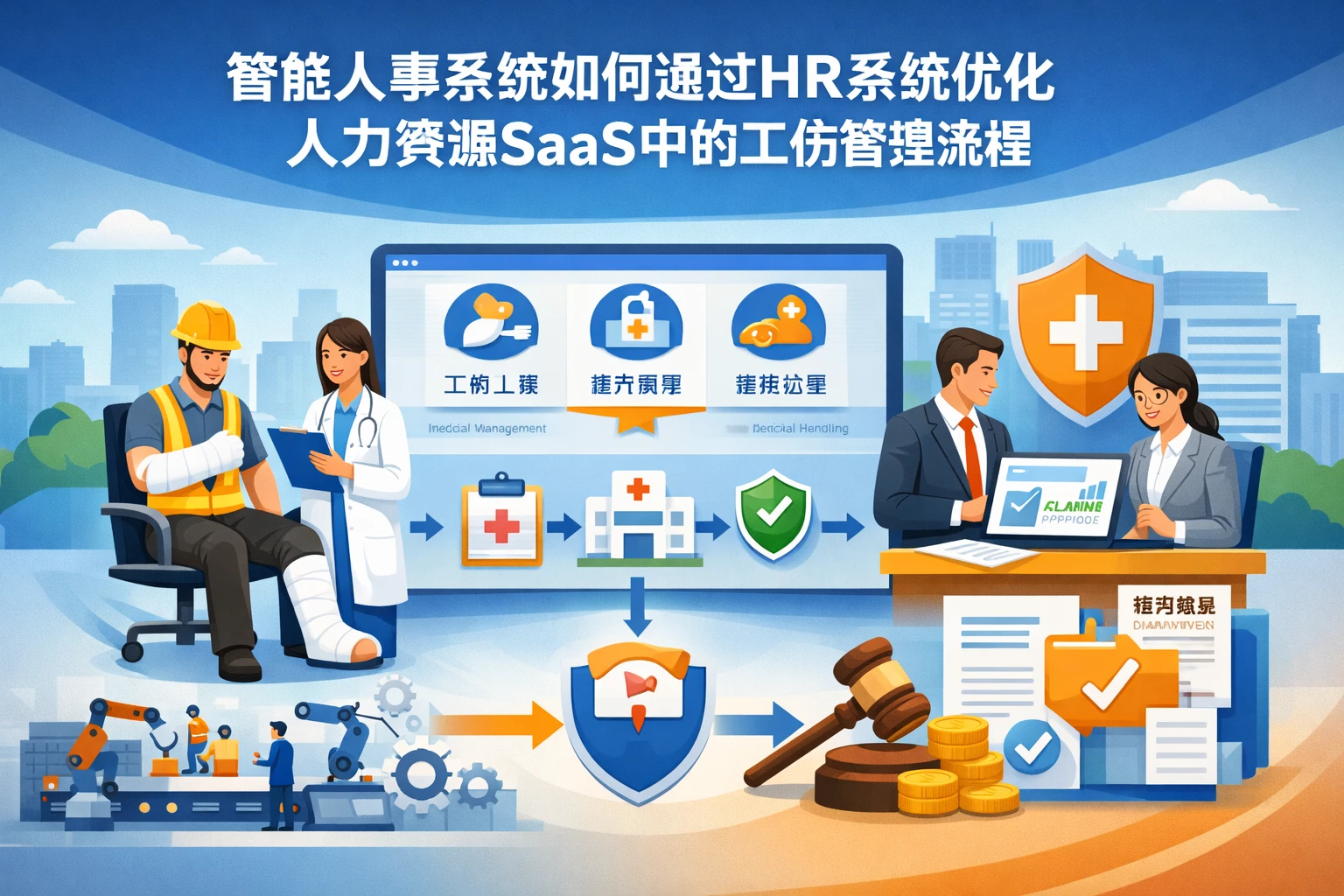 智能人事系统如何通过HR系统优化人力资源SaaS中的工伤管理流程