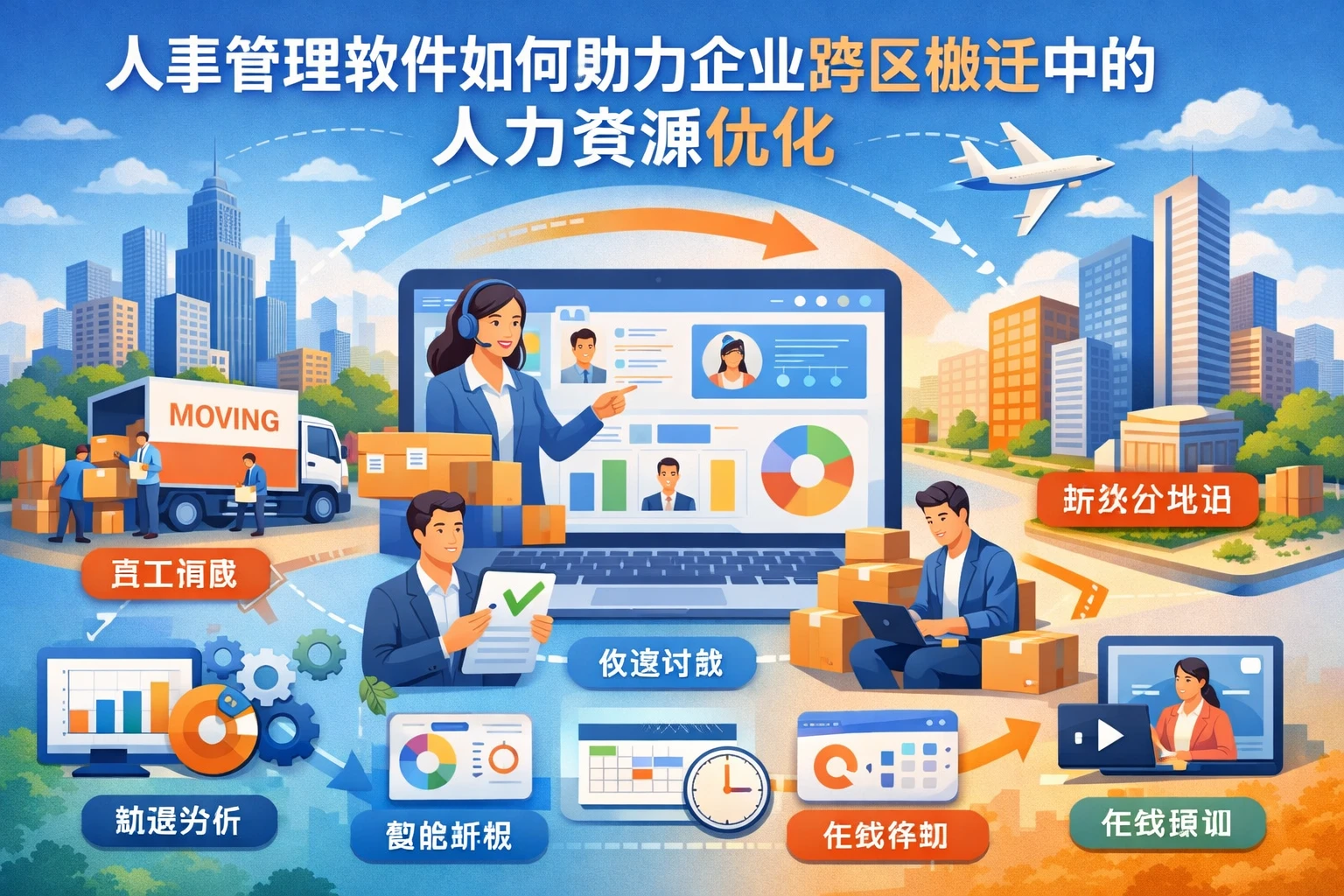 人事管理软件如何助力企业跨区搬迁中的人力资源优化