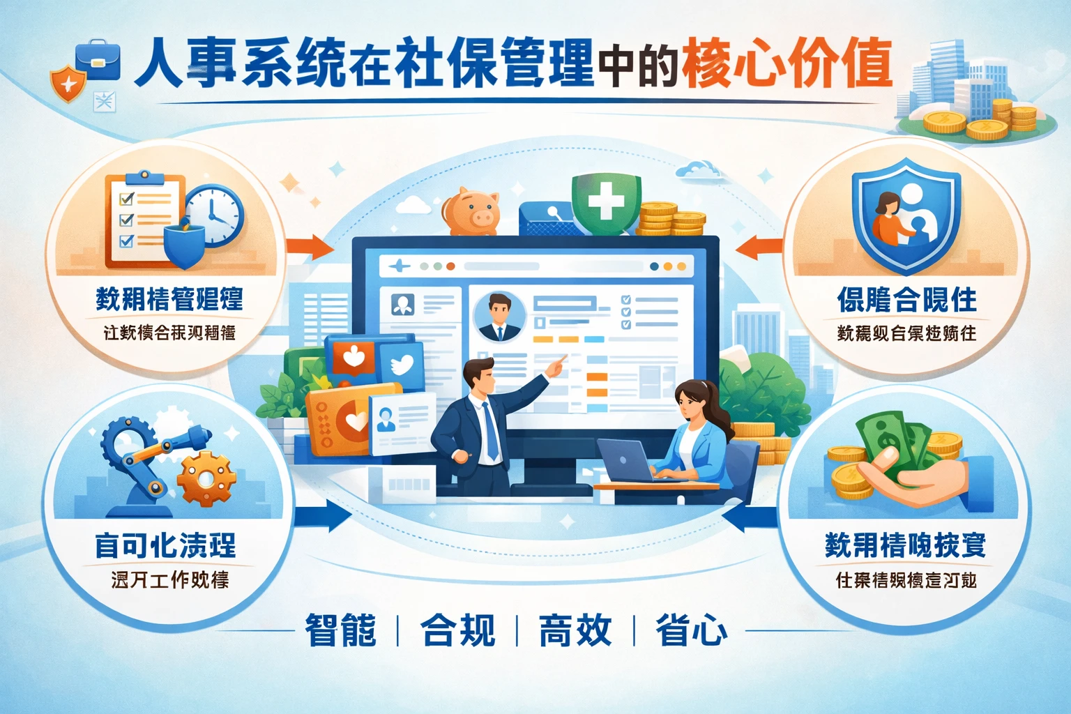 人事系统在社保管理中的核心价值