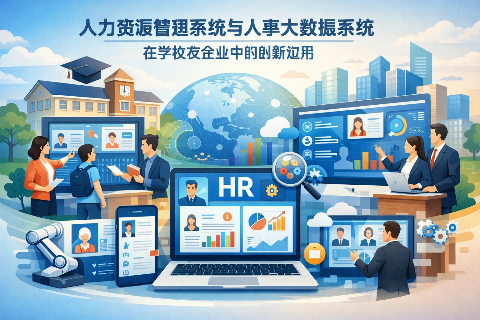 人力资源管理系统与人事大数据系统在学校及企业中的创新应用