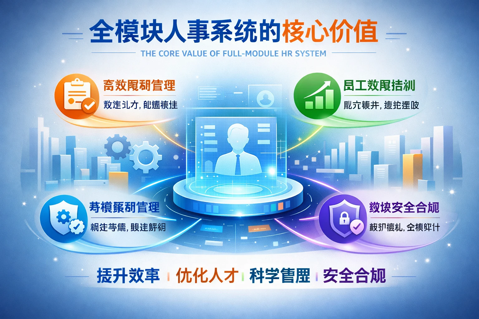 全模块人事系统的核心价值
