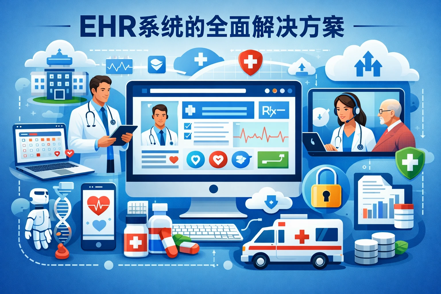 EHR系统的全面解决方案