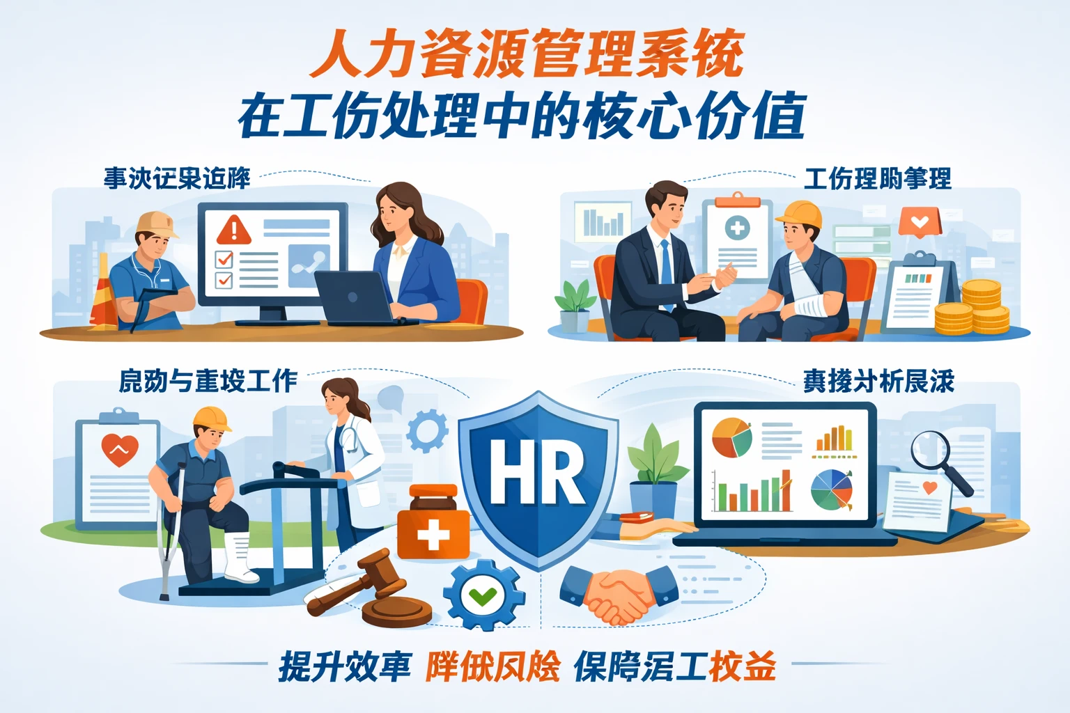 人力资源管理系统在工伤处理中的核心价值