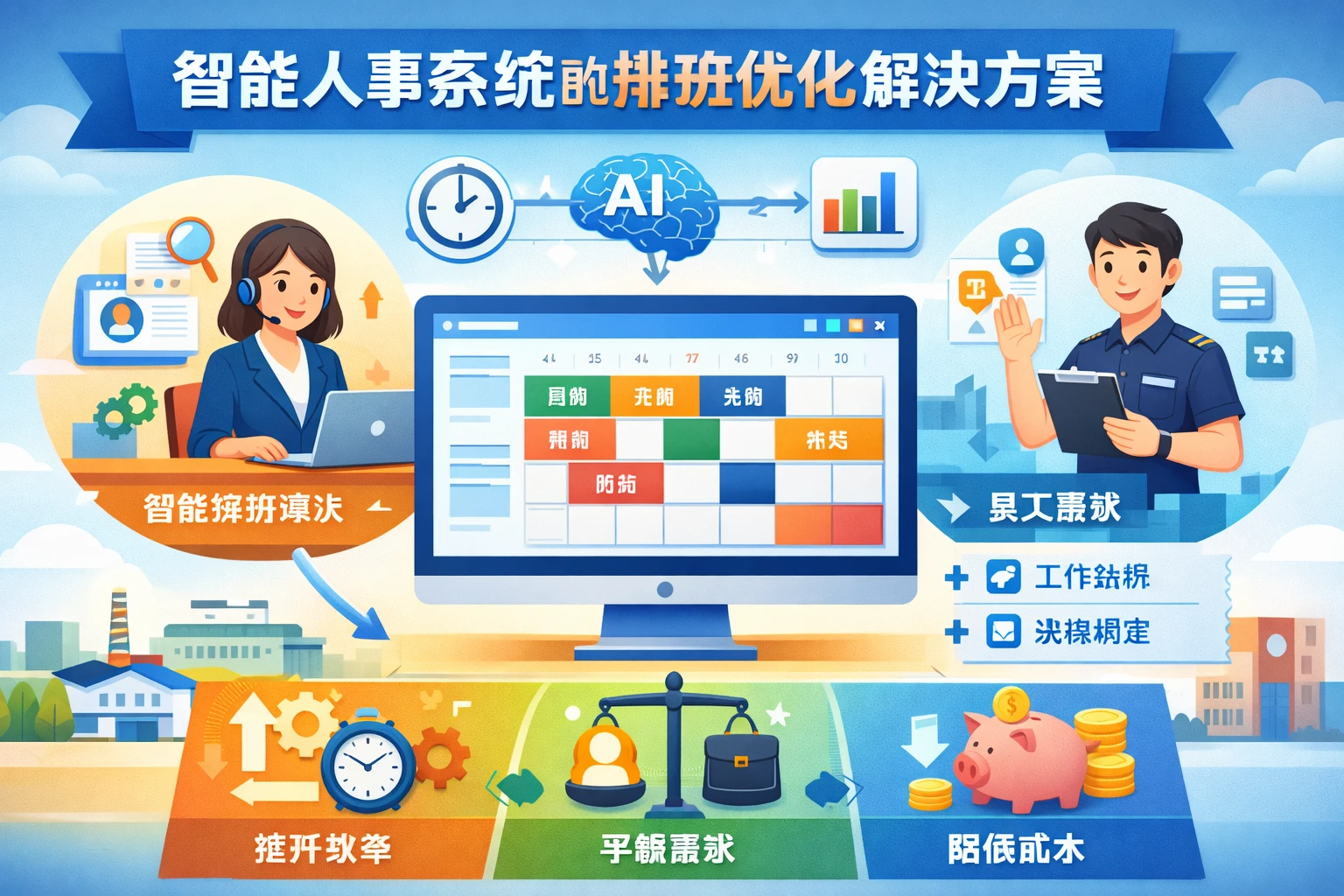 智能人事系统的排班优化解决方案
