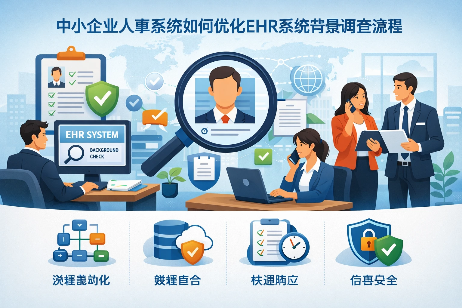 中小企业人事系统如何优化EHR系统背景调查流程