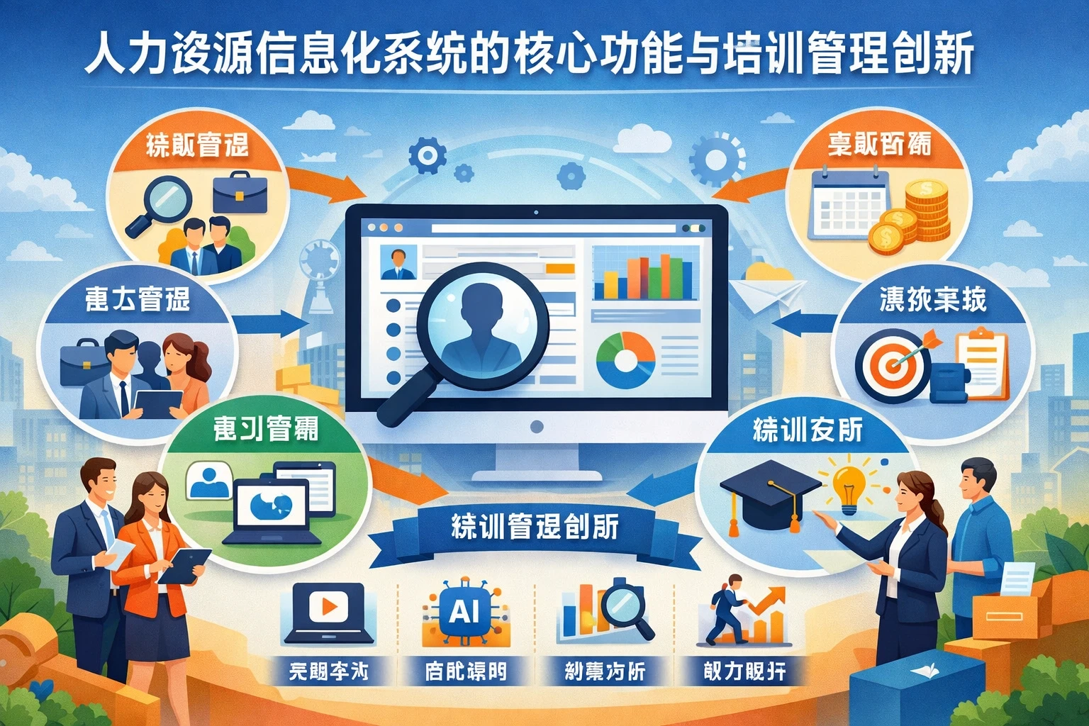 人力资源信息化系统的核心功能与培训管理创新