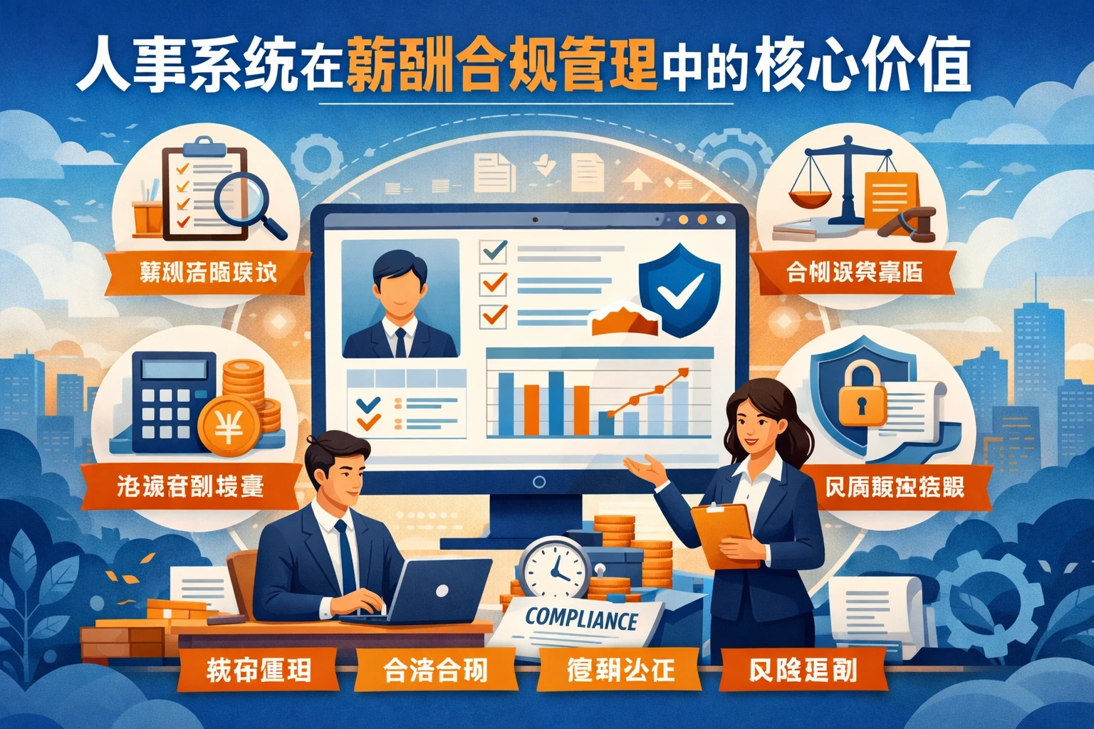 人事系统在薪酬合规管理中的核心价值