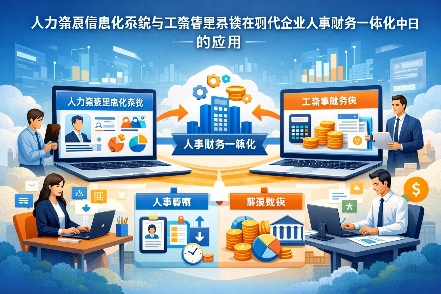 人力资源信息化系统与工资管理系统在现代企业人事财务一体化中的应用