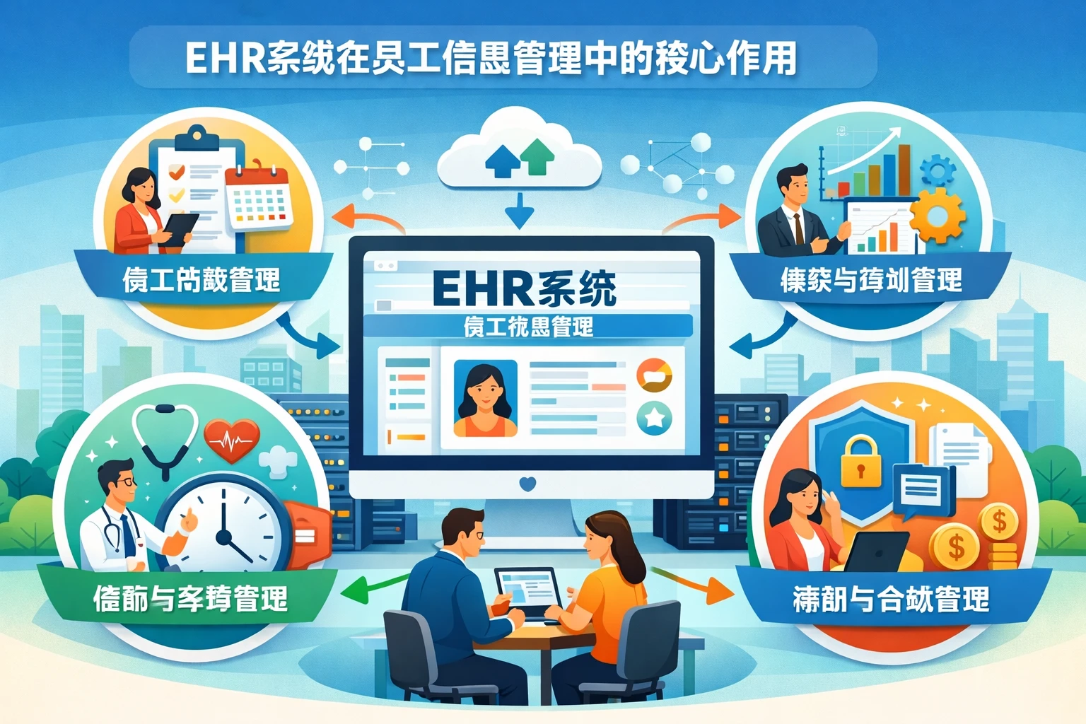 EHR系统在员工信息管理中的核心作用