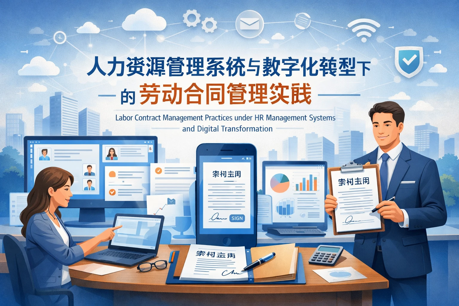 人力资源管理系统与数字化转型下的劳动合同管理实践